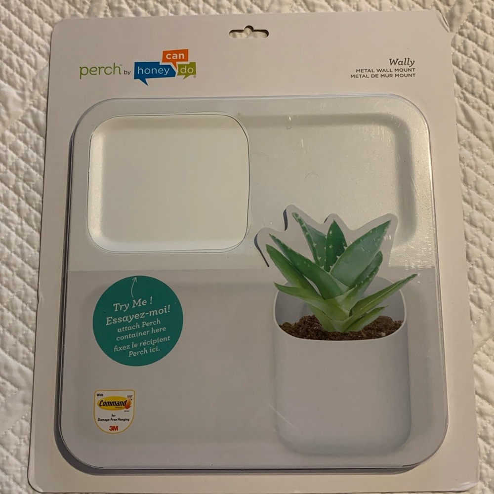 Perch White Wally Organizer Base